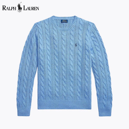 𝑅𝐿 Classic Cable-Knit Sweater