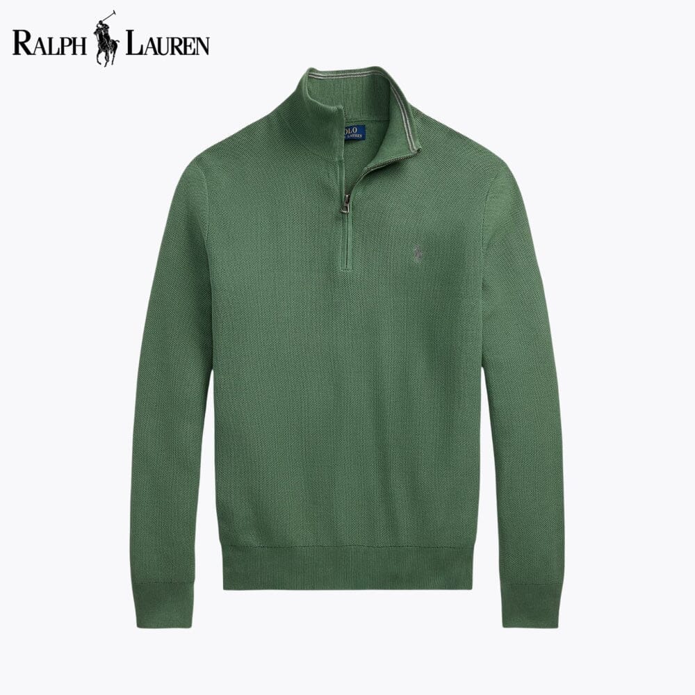 𝑅𝐿 Classic Quarter-Zip Sweater